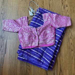 Indian saree with blouse